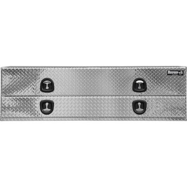 Buyers Products Flatbed Contractor Top Mount Truck Box With Drop Down Doors 90" Aluminum Model 1701588 - Image 13