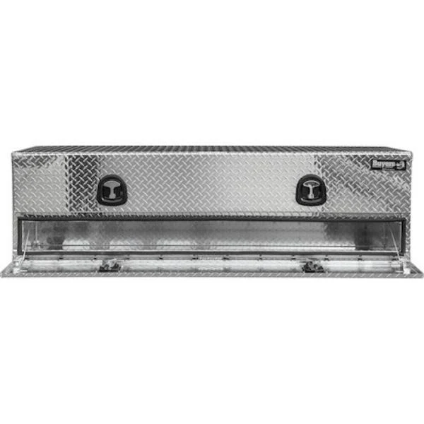 Buyers Products Flatbed Contractor Top Mount Truck Box With Drop Down Doors 90" Aluminum Model 1701588 - Image 14