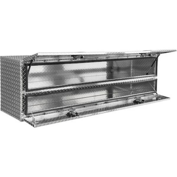 Buyers Products Flatbed Contractor Top Mount Truck Box With Drop Down Doors 90" Aluminum Model 1701588 - Image 18