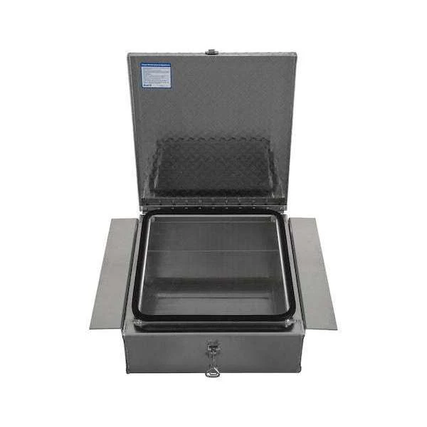 Buyers Products 9x24x22 Inch Diamond Tread Aluminum In-Frame Truck Tool Box Model 1705384 - Image 16
