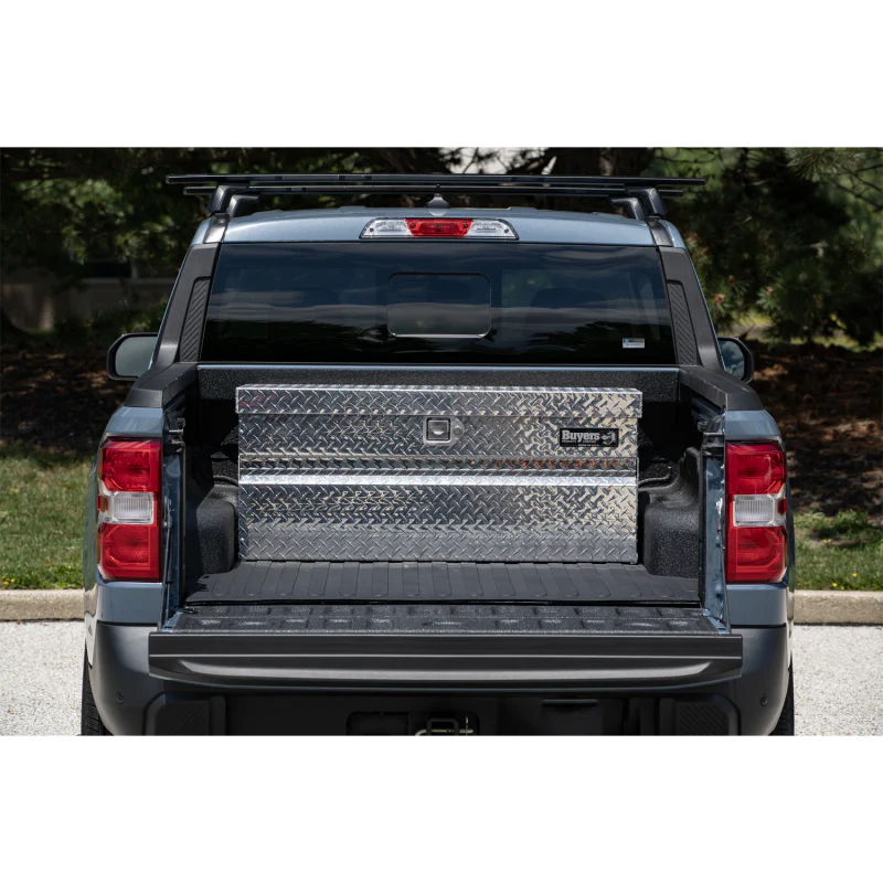Buyers Products Diamond Tread Aluminum Chest Tool Box for Mid-Size Trucks Model 1712130 - Image 17