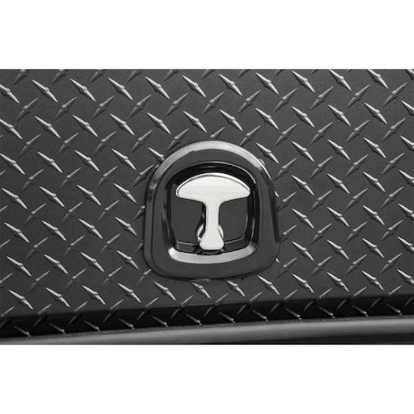 Buyers Products Flatbed Contractor Top Mount Truck Box With Drop Down Doors 88" Matte Black Aluminum Model 1722583 - Image 8