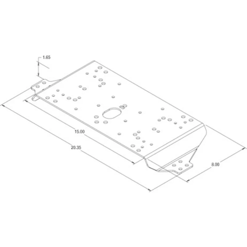 Buyers Products GuardDogg® Mounting Bracket for Mini-Lightbars Model 851463 - Image 2