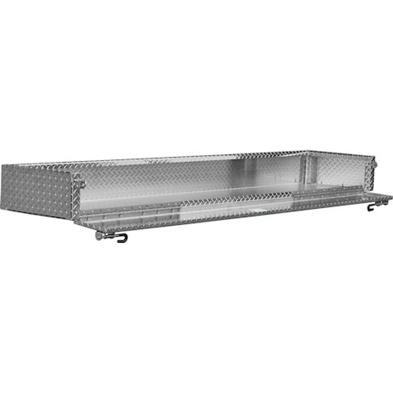 Buyers Products Heavy-Duty Diamond Tread Open-Top Cargo Basket 9.5x16x96 Model 1744194 - Image 2