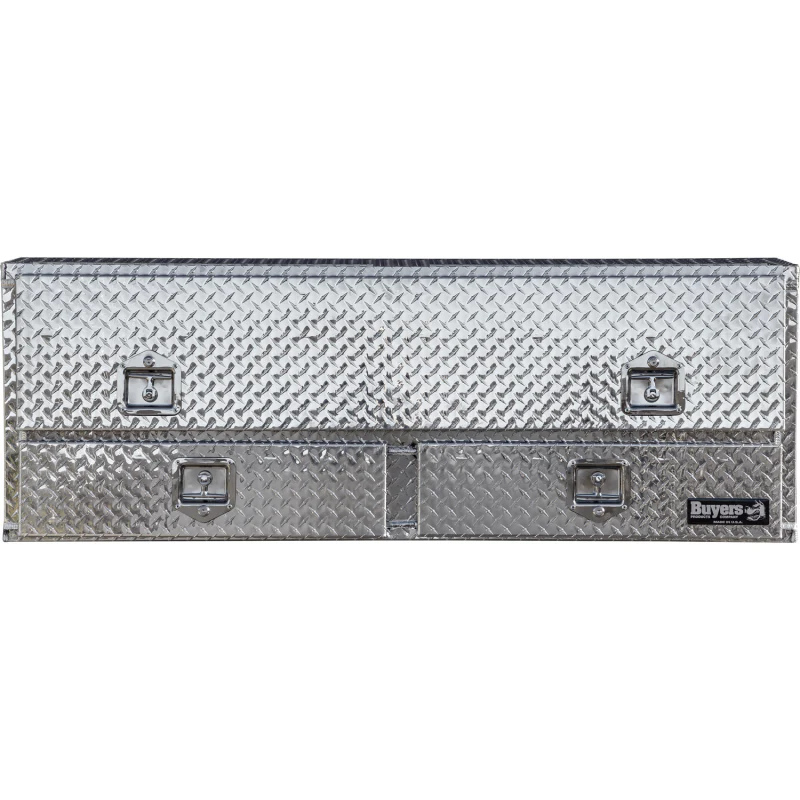 Buyers Products Pickup Contractor Top Mount Truck Box With Drawers 96" Aluminum 1705661 - Image 8