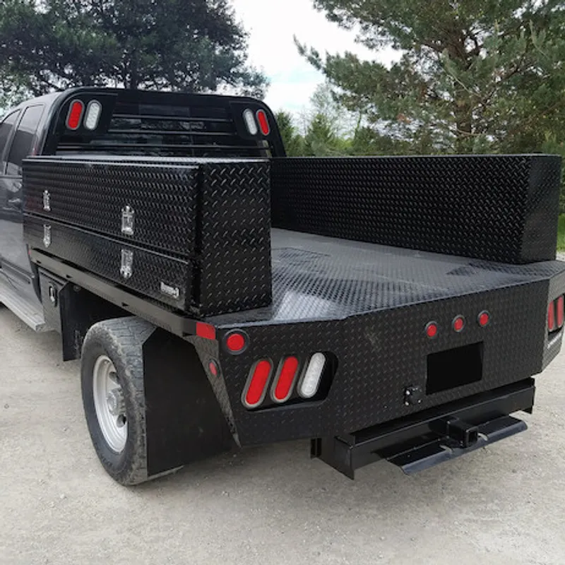 Buyers Products Pickup Contractor Top Mount Truck Box With Drop Down Doors 60" Aluminum Model 1725630 - Image 12