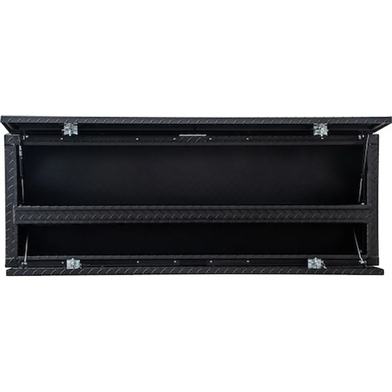 Buyers Products Pickup Contractor Top Mount Truck Box With Drop Down Doors 60" Aluminum Model 1735630 - Image 5