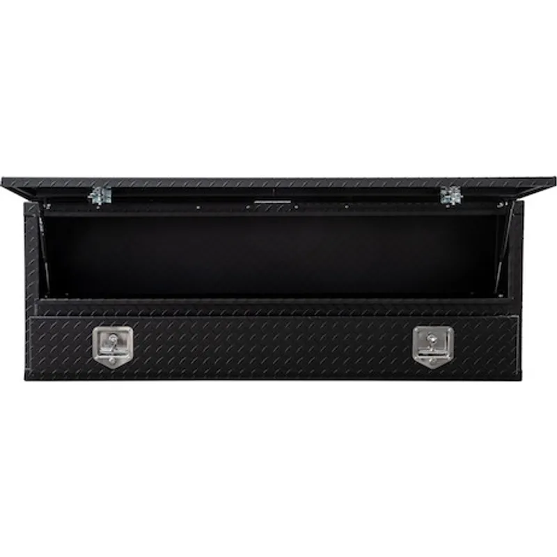 Buyers Products Pickup Contractor Top Mount Truck Box With Drop Down Doors 60" Aluminum Model 1735630 - Image 6