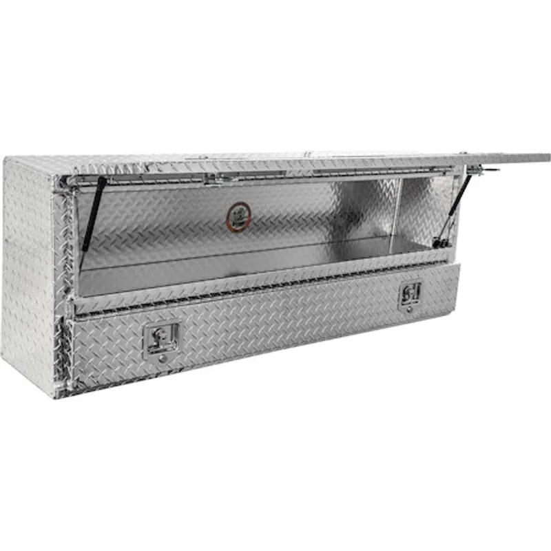 Buyers Products Pickup Contractor Top Mount Truck Box With Drop Down Doors 60" Aluminum Model  1705630 - Image 4