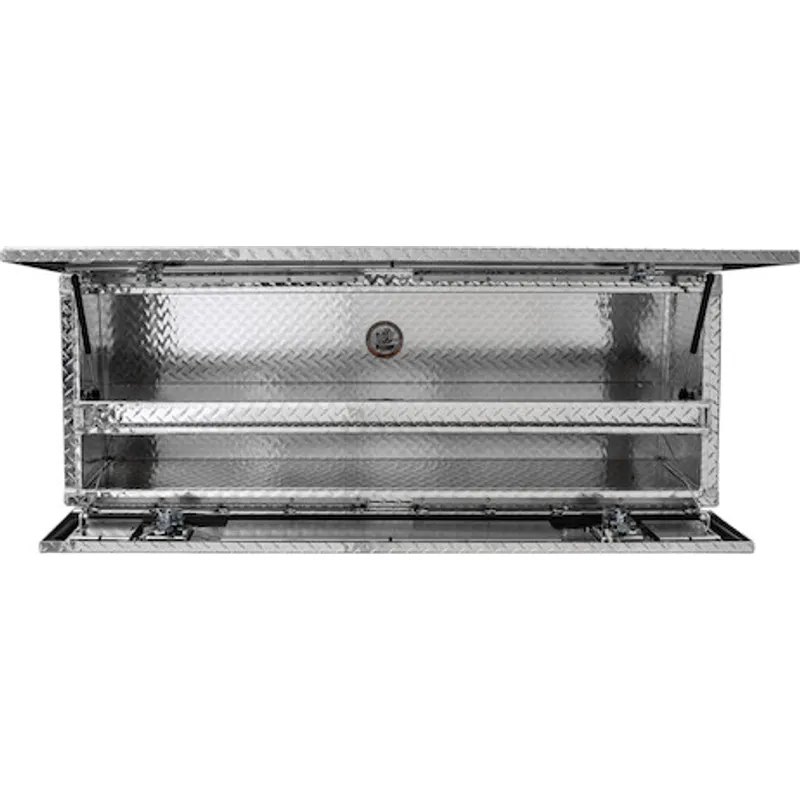 Buyers Products Pickup Contractor Top Mount Truck Box With Drop Down Doors 60" Aluminum Model  1705630 - Image 6