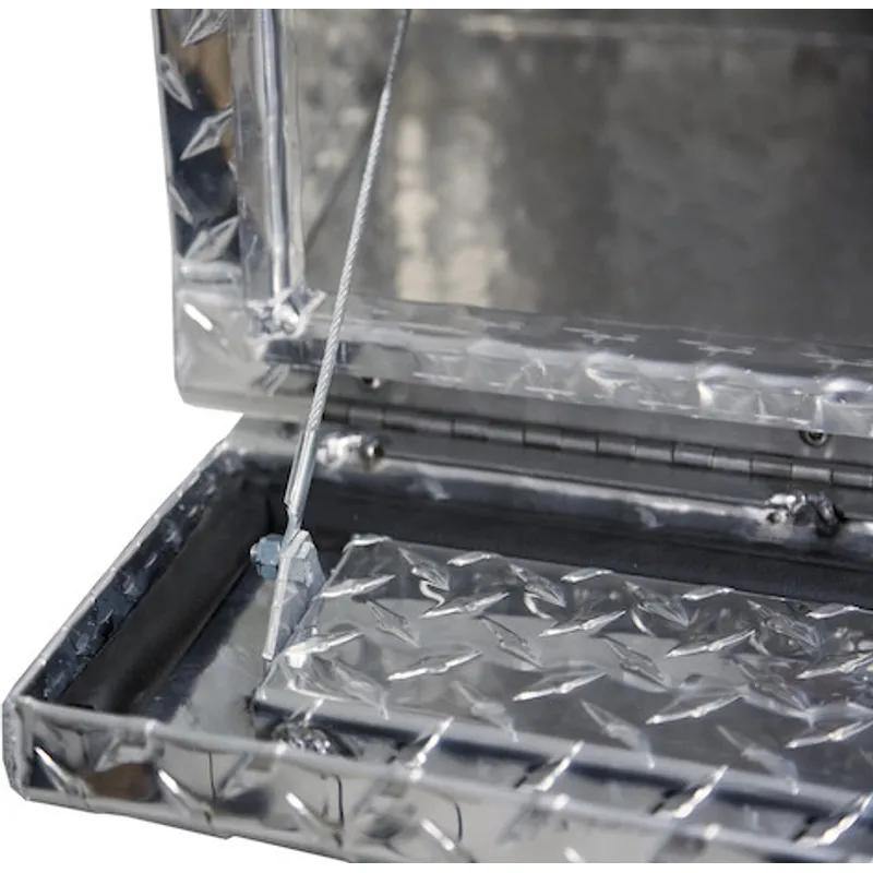 Buyers Products Pickup Contractor Top Mount Truck Box With Drop Down Doors 60" Aluminum Model  1705630 - Image 7
