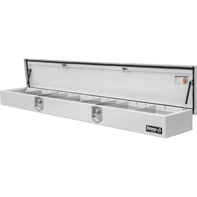 Buyers Products Top Mount Service Body Box 96x14.5 White 14 Gauge Steel Model 1702831 - Image 5