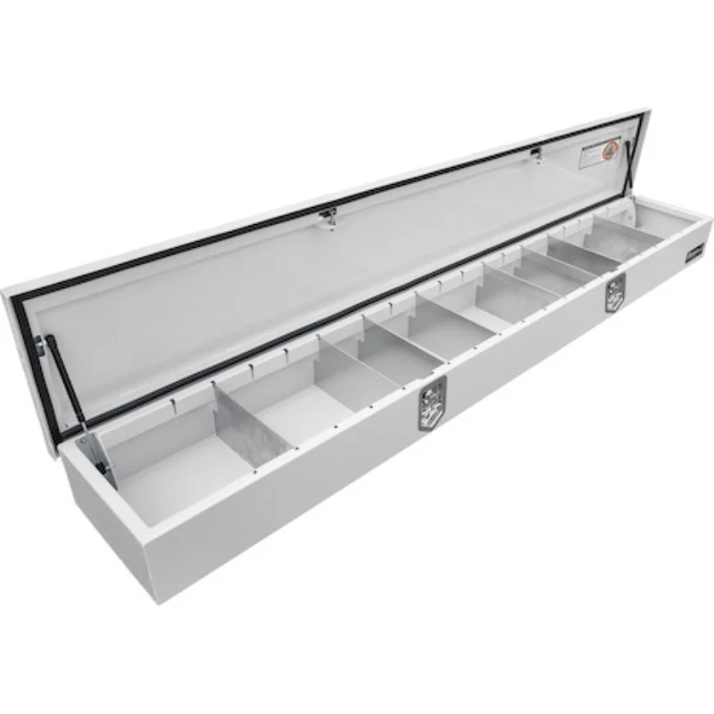 Buyers Products Top Mount Service Body Box 96x20 White 14 Gauge Steel Model 1702836 - Image 7