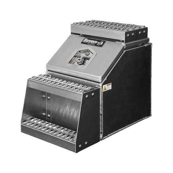 Buyers Products WideOpen™ Class 8 Step Box for Semi Trucks - 16 Inch Width Model 1705285 - Image 4