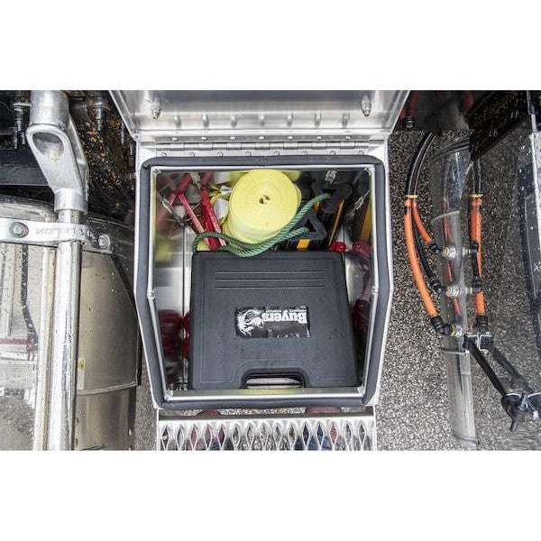 Buyers Products WideOpen™ Class 8 Step Box for Semi Trucks - 18 Inch Width Model 1705281 - Image 11