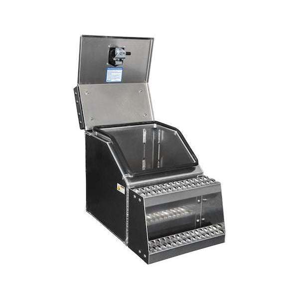 Buyers Products WideOpen™ Class 8 Step Box for Semi Trucks - 18 Inch Width Model 1705281 - Image 3