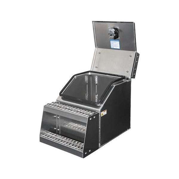 Buyers Products WideOpen™ Class 8 Step Box for Semi Trucks - 18 Inch Width Model 1705281 - Image 4