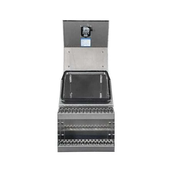 Buyers Products WideOpen™ Class 8 Step Box for Semi Trucks - 18 Inch Width Model 1705281 - Image 5