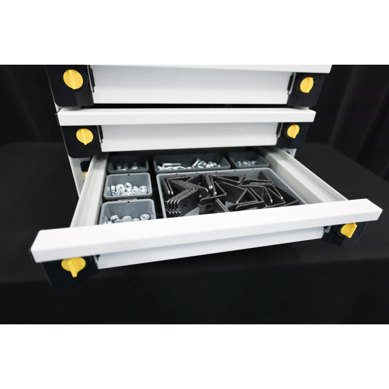 CTech MotionGlide 18w x 24.75h x 14d Drawer System - Seven 3-inch Drawers w/ Toolgrid Model MG-6 - Image 11
