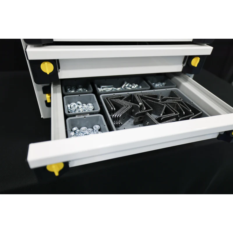 CTech MotionGlide 18w x 24.75h x 14d Drawer System - Seven 3-inch Drawers w/ Toolgrid Model MG-6 - Image 13