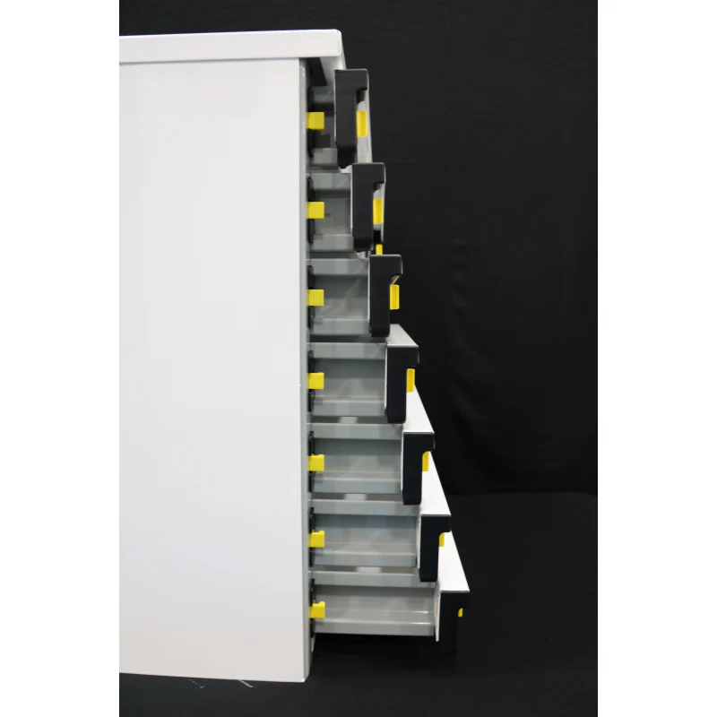 CTech MotionGlide 18w x 24.75h x 14d Drawer System - Seven 3-inch drawers w/o Toolgrid Model MG-7 - Image 7