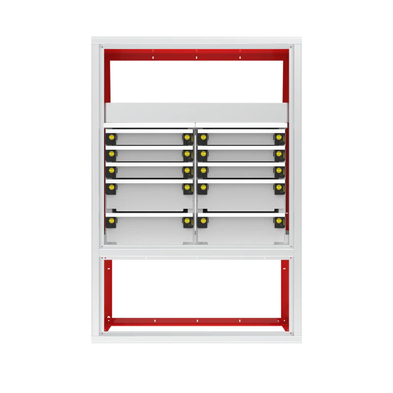 CTech VanPro MotionGlide Parts Cabinet FT301MG9 Model FT-301MG9 - Image 25