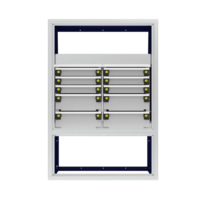 CTech VanPro MotionGlide Parts Cabinet FT301MG9 Model FT-301MG9 - Image 33