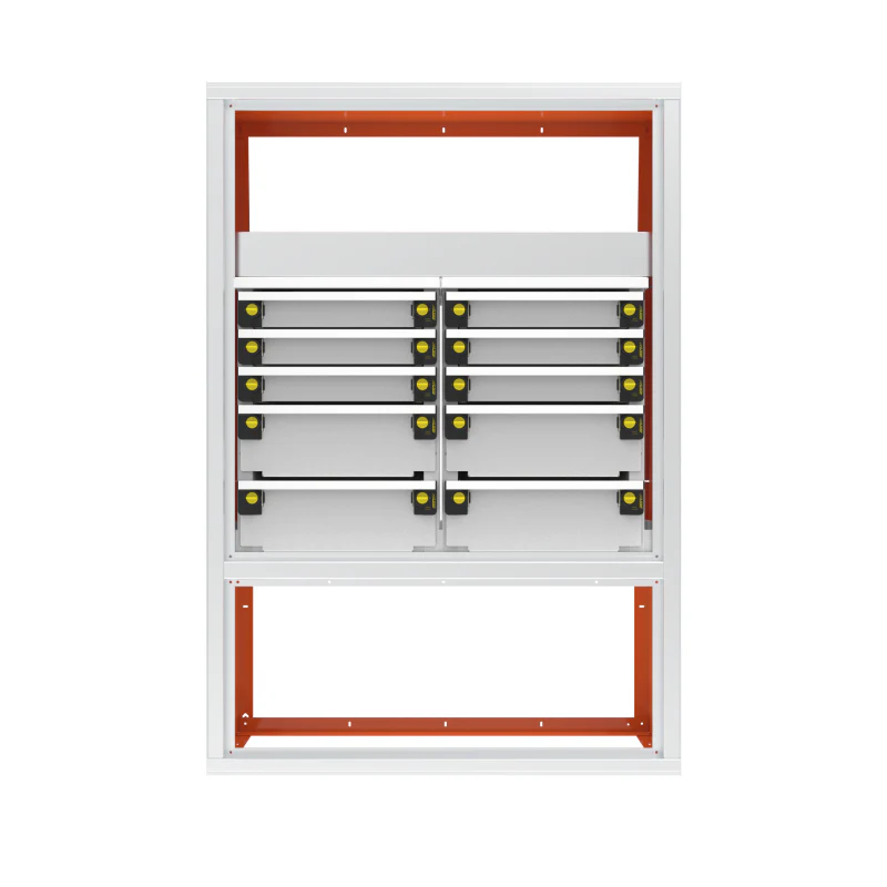 CTech VanPro MotionGlide Parts Cabinet FT301MG9 Model FT-301MG9 - Image 34