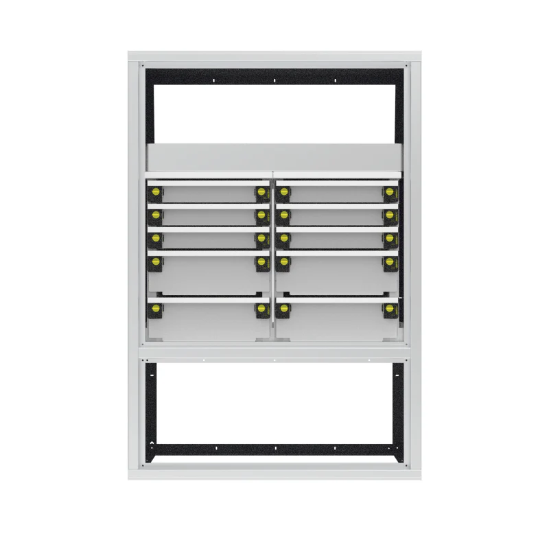 CTech VanPro MotionGlide Parts Cabinet FT301MG9 Model FT-301MG9 - Image 35