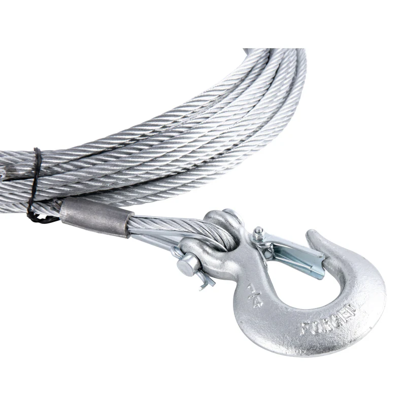 CURT 50' Winch Cable with Snap Hook (5,600 lbs.) Model 29461 - Image 2