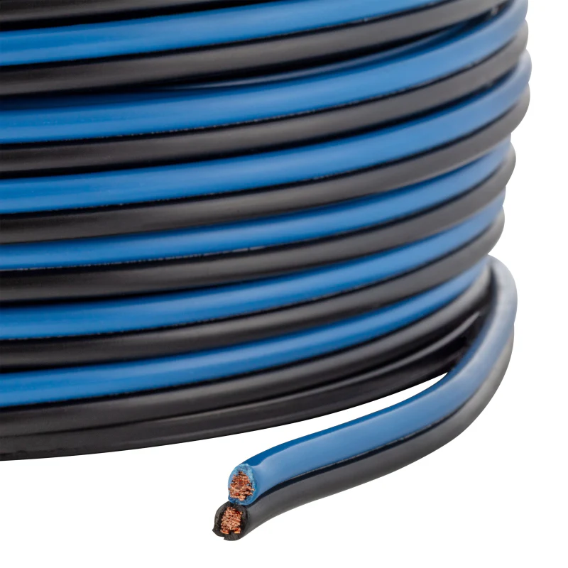 CURT Automotive Primary Wire, 2-Bond Black, Blue 250' Spool Model 57033 - Image 3