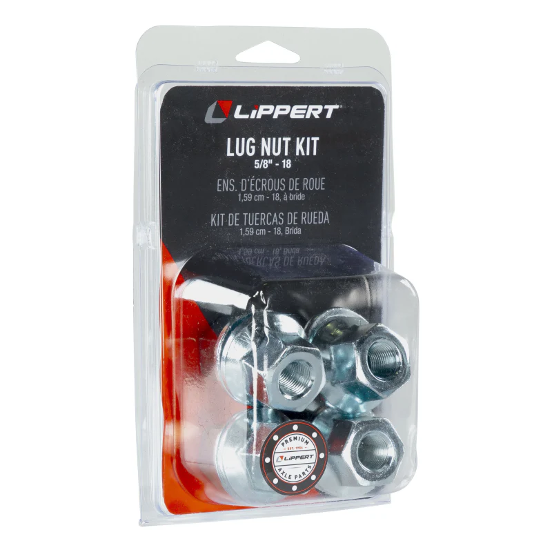 CURT Hex Flange Wheel Nut - 5/8"-18 (Retail Packaging) Model 2024039634 - Image 3