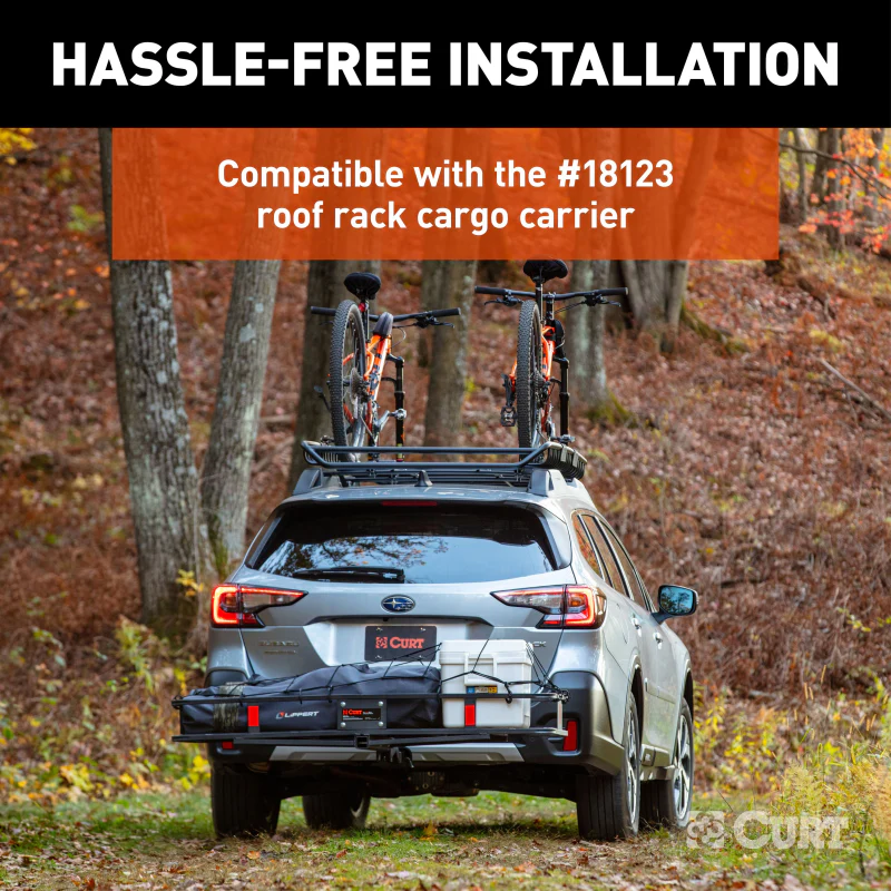 CURT Quick-release Bike Mount Accessory for Model 18123 Roof Rack  Model 18125 - Image 3