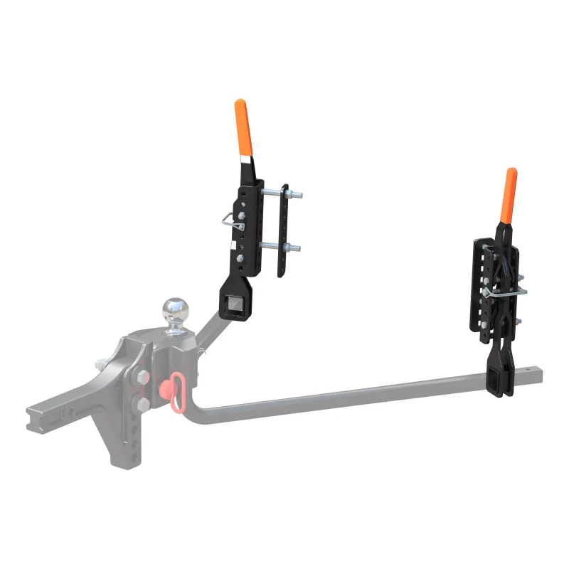 CURT Replacement TruTrack Trailer-Mounted Support Brackets with Handles Model 19298 - Image 2