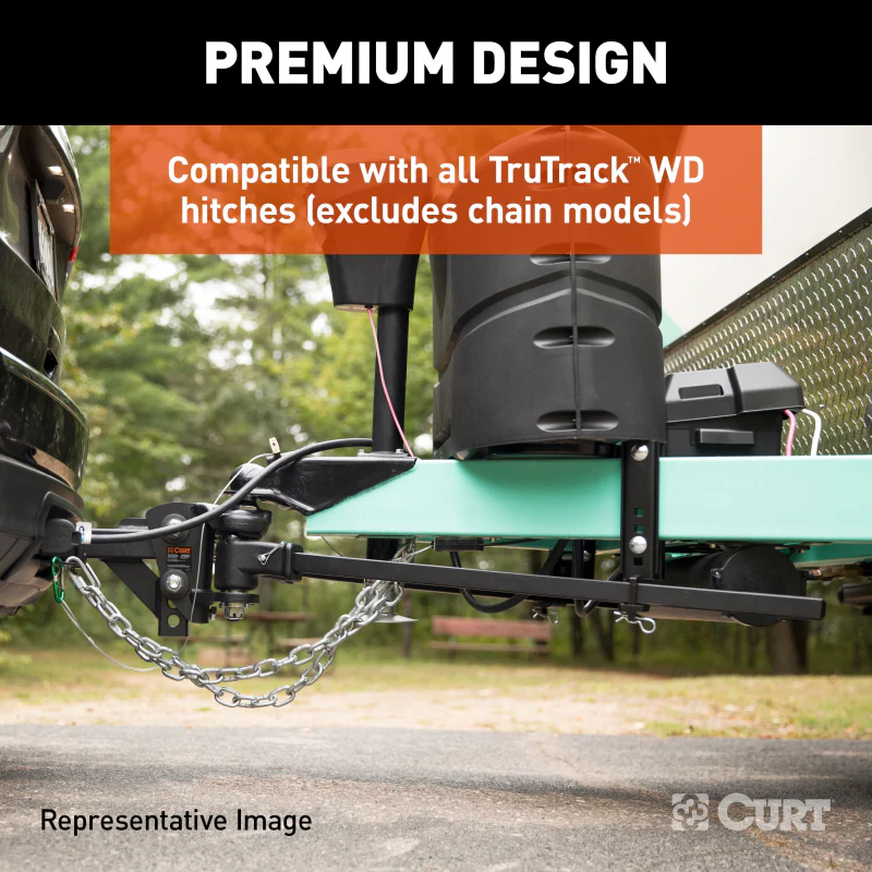 CURT TruTrack™ Heavy-Duty 6" Adjustable Support Brackets Model 17517 - Image 4