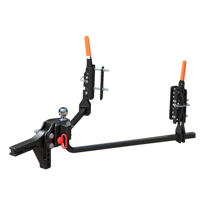CURT TruTrack 2P Trailer-Mounted Weight Distribution Hitch, 8-10K Model 17510 - Image 2