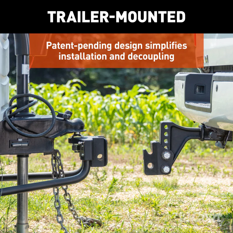 CURT TruTrack 2P Trailer-Mounted Weight Distribution Hitch, 8-10K Model 17510 - Image 5