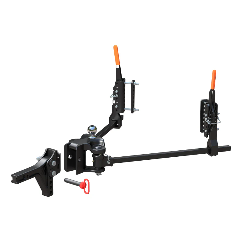 CURT TruTrack 4P Trailer-Mounted Weight Distribution Hitch, 8-10K Model 17520 - Image 3