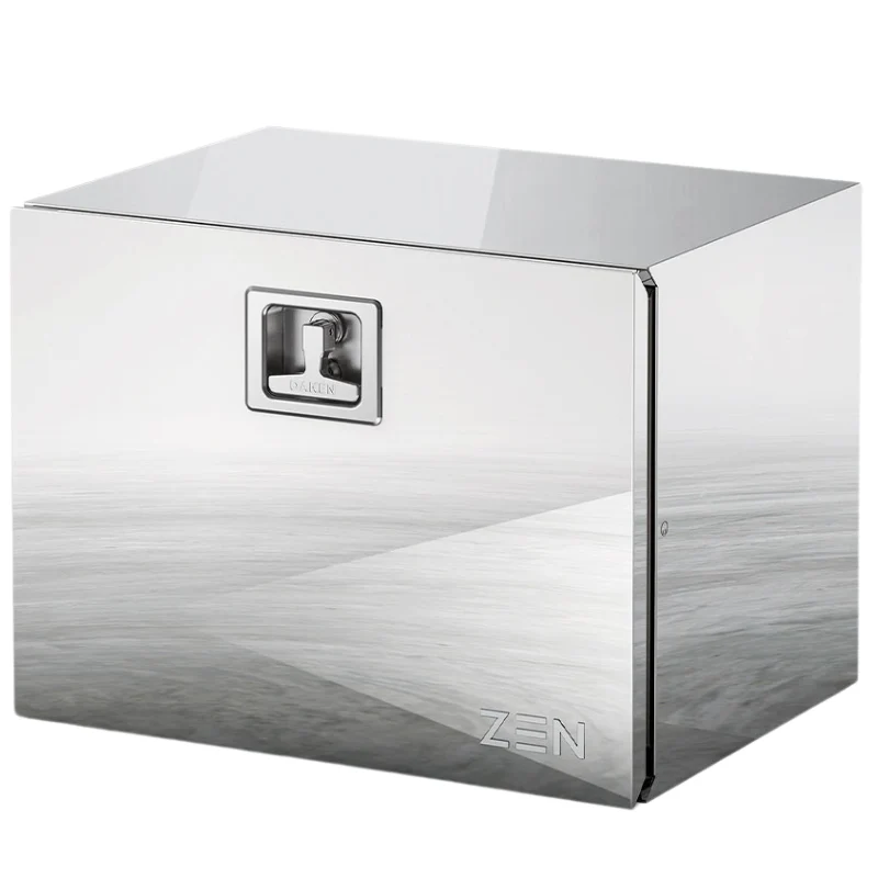 DAKEN Zen Series 24x18x18 Underbody Toolbox Polished Stainless Steel Model 8Z1220011
