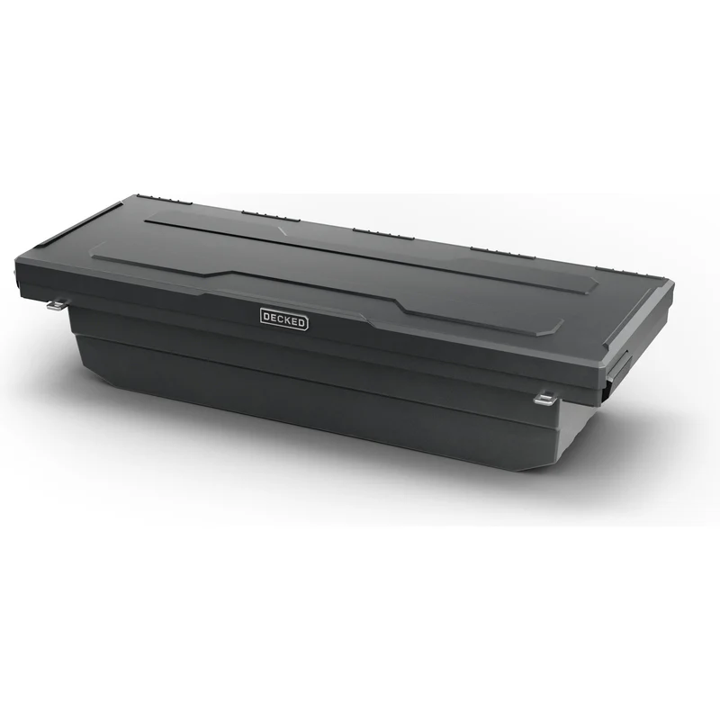 DECKED Full-Size Pickup Truck Tool Box Deep Tub Model - Black DTB2-BLK