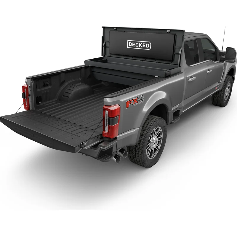 DECKED Full-Size Pickup Truck Tool Box Deep Tub Model - Black DTB2-BLK - Image 12