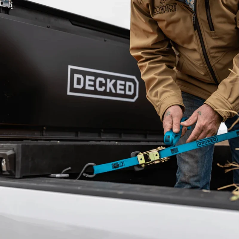 DECKED Full-Size Pickup Truck Tool Box Deep Tub Model - Black DTB2-BLK - Image 17