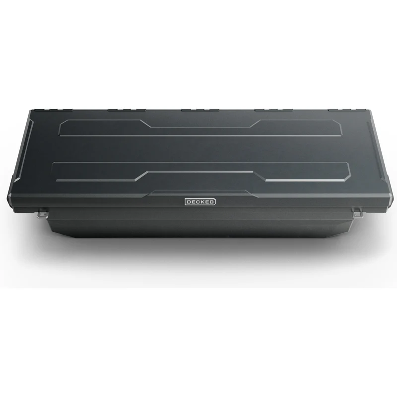 DECKED Full-Size Pickup Truck Tool Box Deep Tub Model - Black DTB2-BLK - Image 4