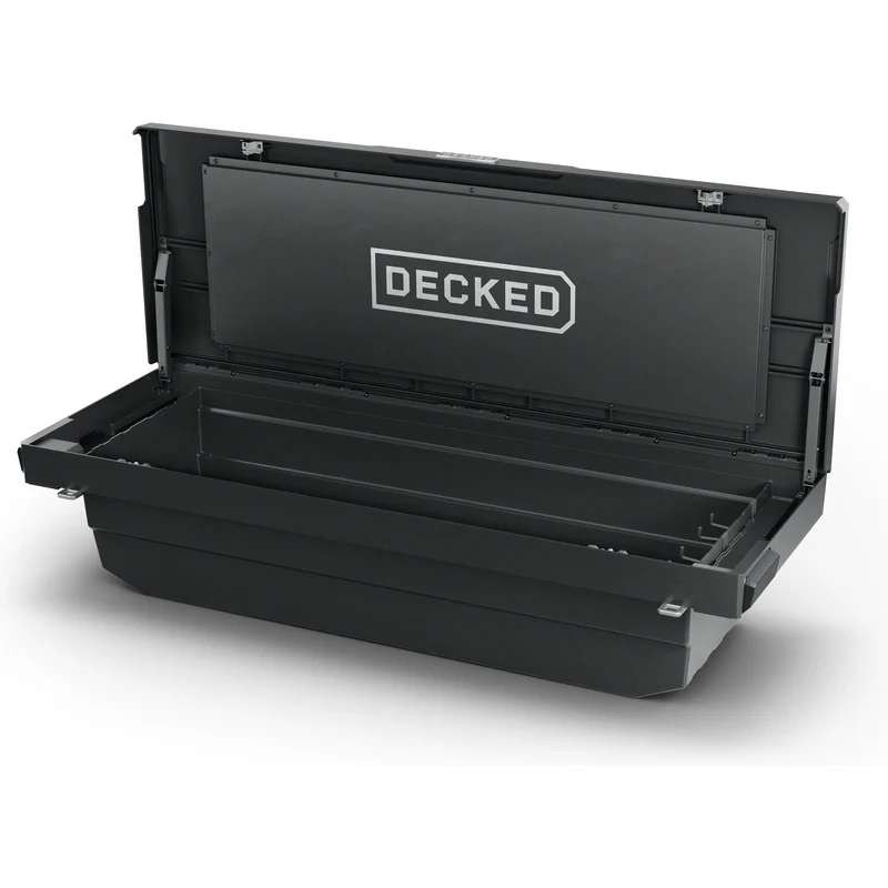 DECKED Full-Size Pickup Truck Tool Box Deep Tub Model - Black DTB2-BLK - Image 7