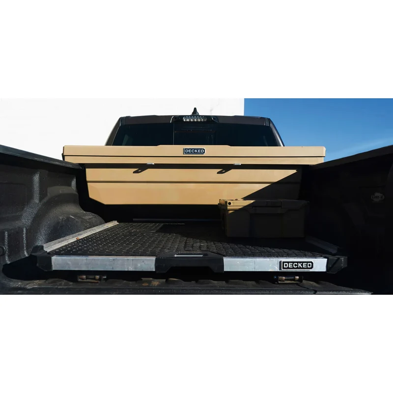 DECKED Full-Size Pickup Truck Tool Box Deep Tub Model DTB2-TAN - Image 13