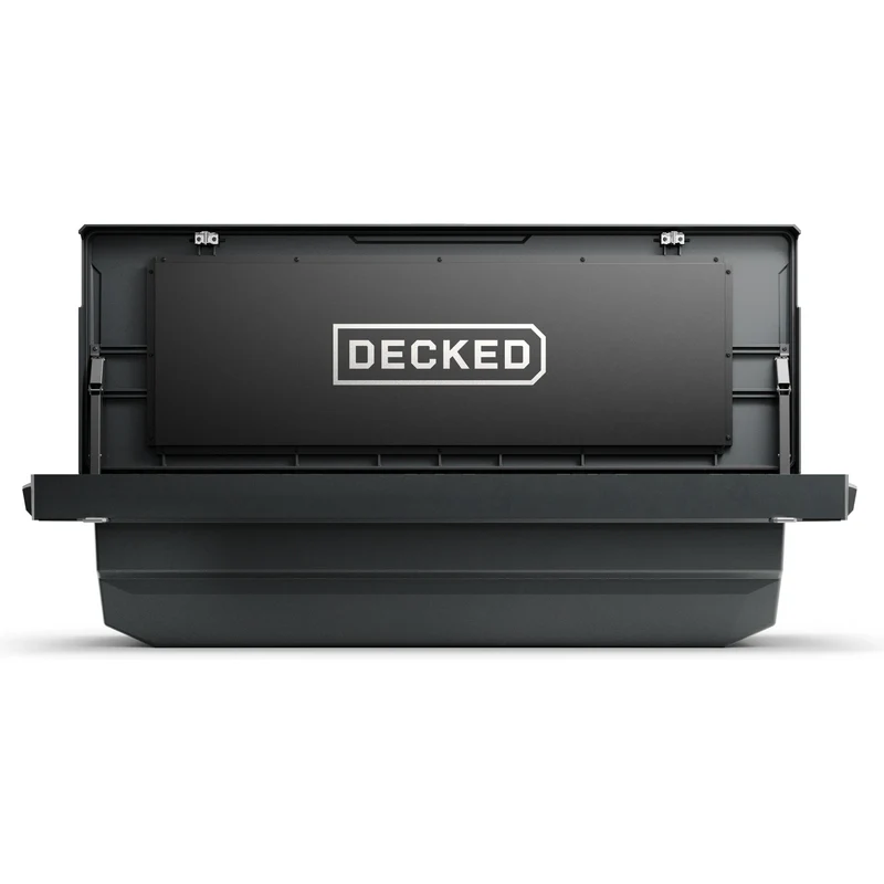DECKED Full-Size Pickup Truck Tool Box Tundra Bed Rail Model DTB2T22-BLK - Image 5