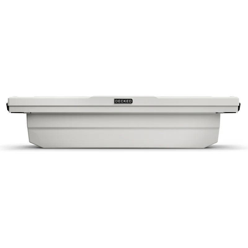 DECKED Full-Size Pickup Truck Tool Box Tundra Bed Rail Model DTB2T22-WHT - Image 3
