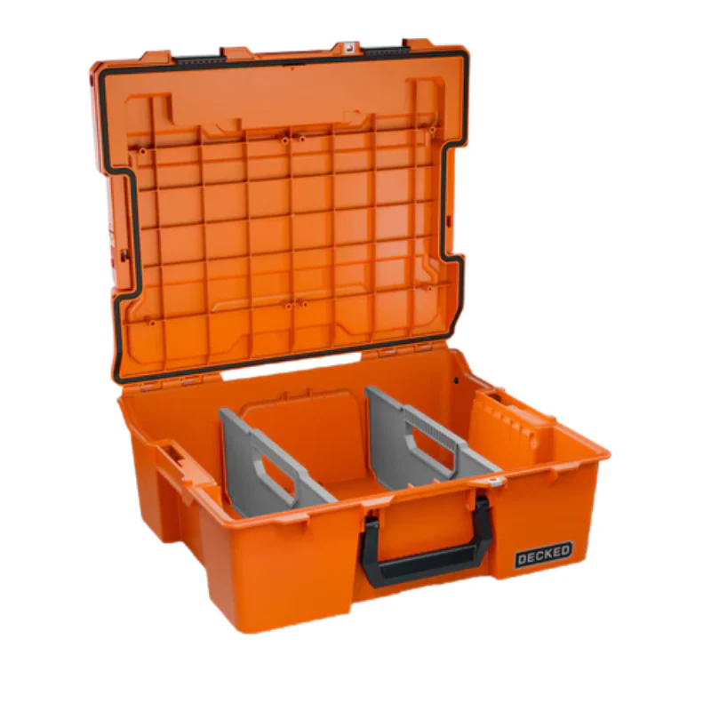 DECKED Halfrack 32 - D-co Case - Blaze Orange with black latches Model A0020-HRAK-ORG - Image 2