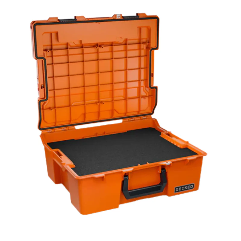 DECKED Halfrack 32 - D-co Case - Blaze Orange with black latches Model A0020-HRAK-ORG - Image 3