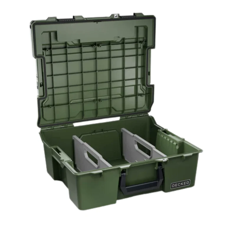 DECKED Halfrack 32 - D-co Case - Ranger Green with black latches Model A0020-HRAK-GRN - Image 2